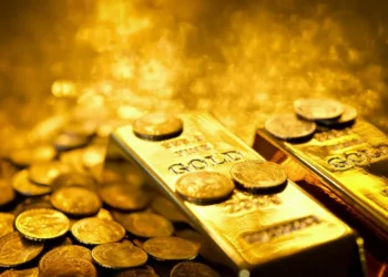 preços, contratos, futuros do ouro, níveis de preços, ouro, em altos níveis;