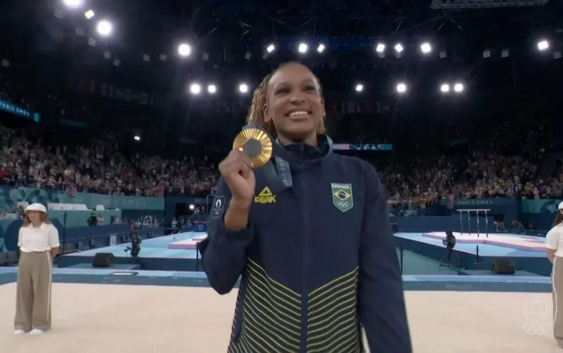 ginasta, brasileira, atleta, medalhista, brasileira;